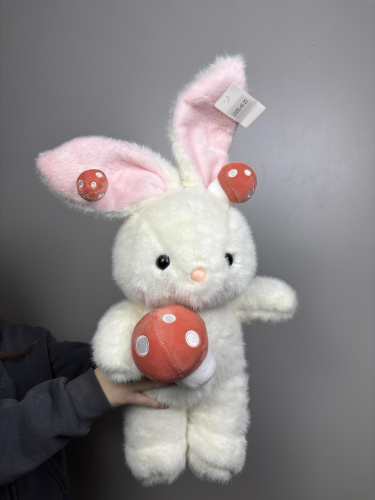 Зайка с грибами