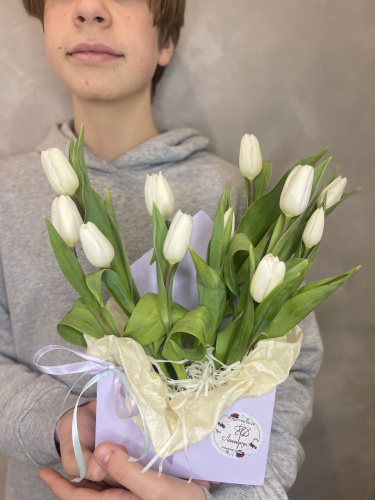 Конвертик с тюльпанами 