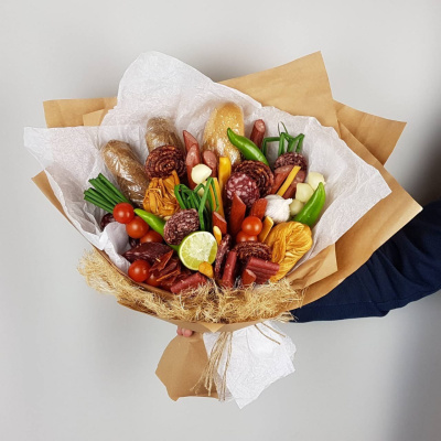 Мужской букет «Мясной пир»