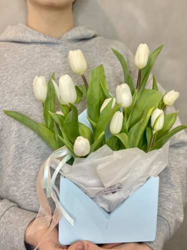 Конвертик с тюльпанами 