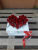 Подставка с розами в колбах «От всего сердца»